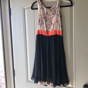Anthropologie Maeve silk dress
